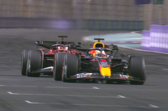 DRS jadi kunci pertarungan Max Verstappen dan Charles Leclerc di F1 Arab Saudi 2022