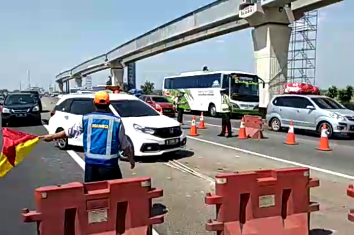 Contraflow pada mudik 2018