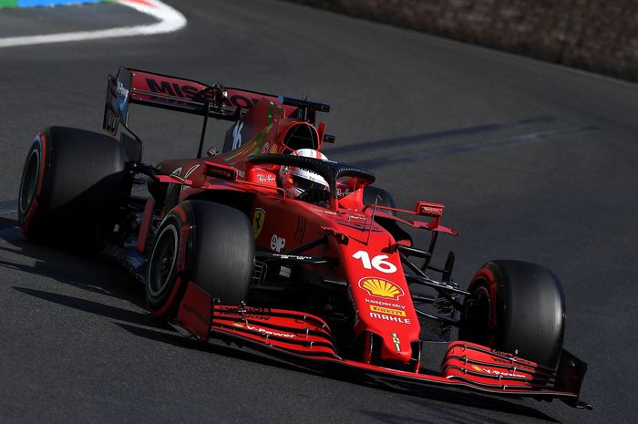 Hasil Kualifikasi F1 Azerbaijan 2021: Banyak crash! Charles Leclerc berhasil amankan pole position usai kalahkan Lewis Hamilton