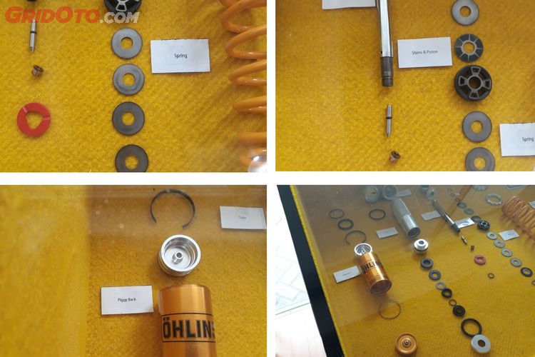 Nih 5 Komponen Yang Ada Di Shockbreaker Belakang Ohlins Nomor 4 Jadi Ciri Khas Gridoto Com