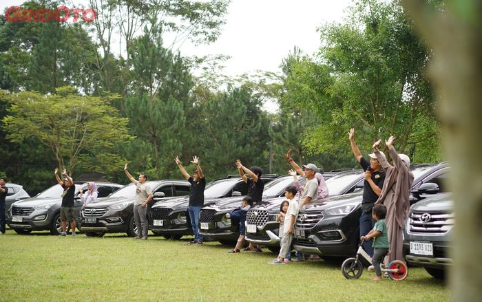 Acara kemping Santa fe Owners Community Indonesia (SOCI)  dihadiri lebih dari 90 peserta
