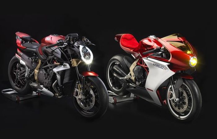 Brutale 1000 Serie Oro dan Superveloce 800 Serie Oro