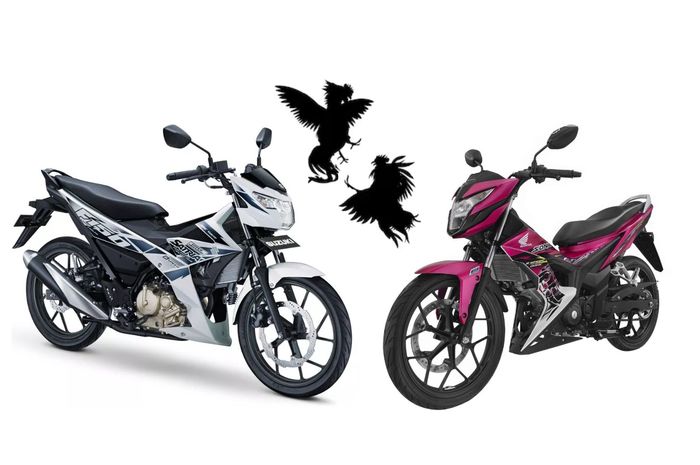 Suzuki Satria F 150 FI dan Honda Sonic 150R