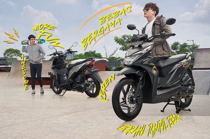Dua pilihan warna Honda BeAT Street