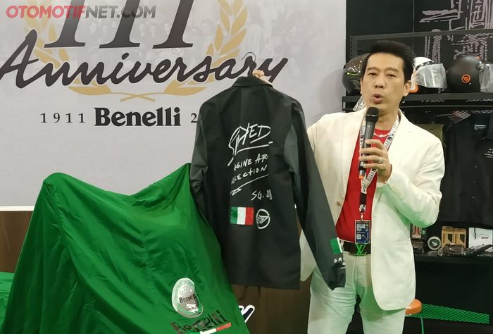 Benelli Panarea edisi khusus Kemerdekaan Indonesia dijual terbatas hanya 20 unit dan mendapat jaket spesial hasil kolaborasi Benelli dan Smoked Garage Bali 