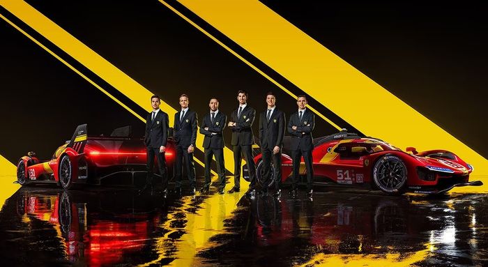 Skuat Ferrari di WEC 2023