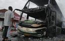 Bus Double Decker PO Karina Hangus Terbakar di Madura, Saksi Dengar Ada Ledakan