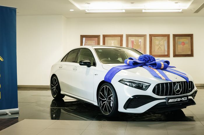 Beli 2 ban Goodyear berukuran R17 ke atas, berkesempatan bawa pulang mobil Mercedes AMG A 35