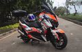 Yamaha XMAX Siap Touring, Bodi Sporty Diguyur Airbrush Mentereng