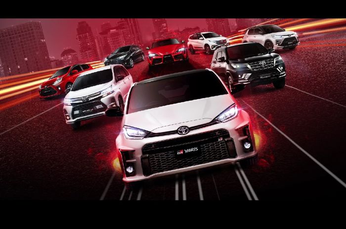 Line up Toyota Gazoo Racing (GR Sport)