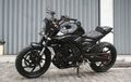 Yamaha MT-25 Potong Rangka Demi Scrambler, Salah Knalpot Jadi Street Fighter