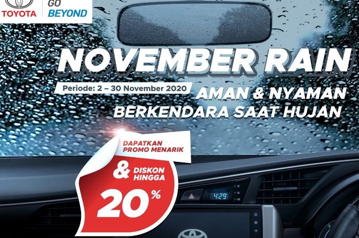 Pelanggan Toyota-Astra Motor (TAM) dapat menikmati diskon sparepart hingga 20 persen untuk layanan aftersales tertentu