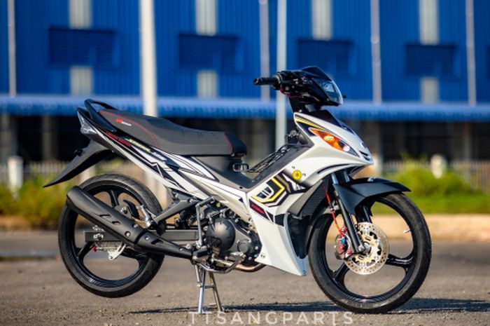 Modifikasi Yamaha Jupiter MX 135 yang apik