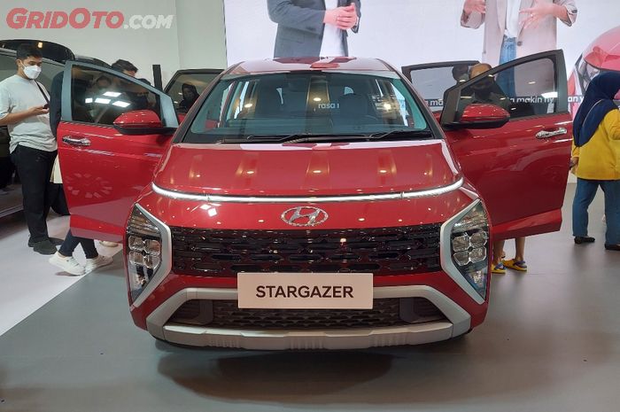 Skema kredit Hyundai Stargazer Prime IVT di GIIAS Medan 2022.