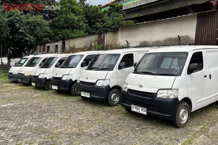 Daihatsu Gran Max bekas di balai lelang Auksi cabang Ciledug