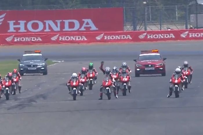 Mario Suryo Aji di ATC 2018 Thailand race 2
