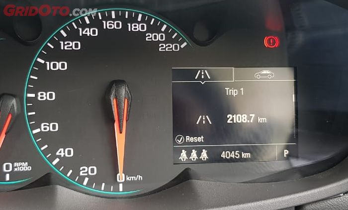 Total jarak tempuh Trax selama Holiday Fun Drive 2018, 2108 km