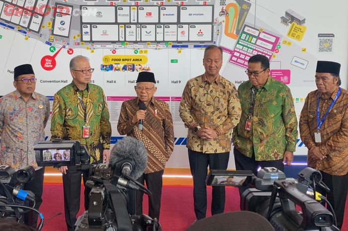 Ilustrasi. Pembukaan GIIAS 2024 oleh Wakil Presiden Ma'ruf Amin (18/7/2024)