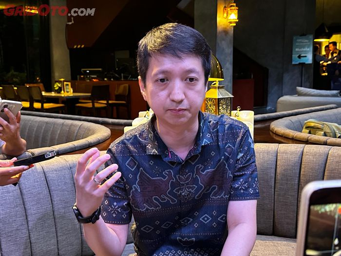 Marketing Director Wuling Indonesia, Ricky Christian, tren konsumen yang beli Darion PHEV jadi lebih bagus dibanding sebelumnya 