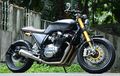 Suzuki GSX 750 Police, Tampil 'Nakal' Ala Cafe Racer Berkaki Gambot!