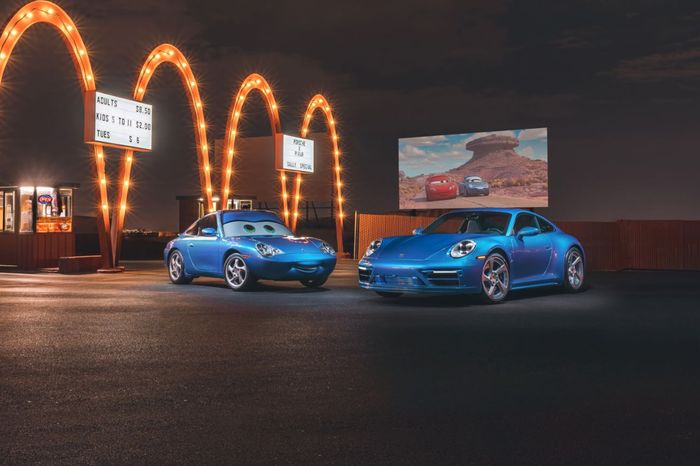 Porsche 911 Sally Special mengambil inspirasi dari karakter film Cars Sally Carrera yang berbasiskan 911.