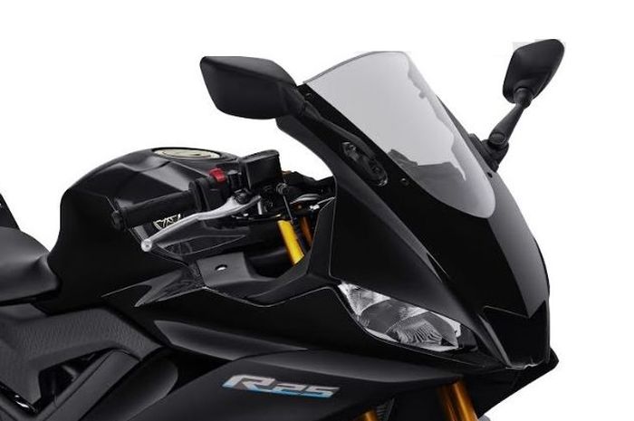 Gebrak pasar, Yamaha R25 ABS tampil dengan warna baru, yang hitam jadi sangar banget