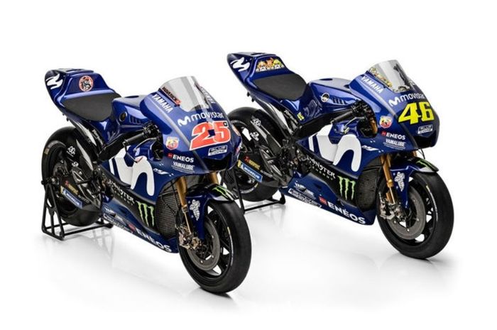 Movistar menjadi sponsor tim Yamaha di MotoGP musim 2018
