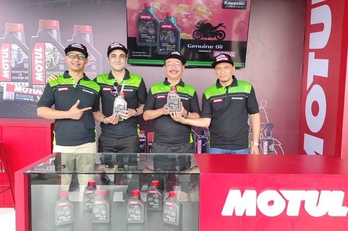 PT Motul Indonesia Energy (MIE) dan PT. Kawasaki Motor Indonesia (KMI) meluncurkan Kawasaki Genuine Oil (KGO) by Motul