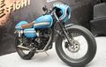 Kawasaki W175 Main Cantik, Dicolek Dikit Langsung Jadi W175RS Cafe