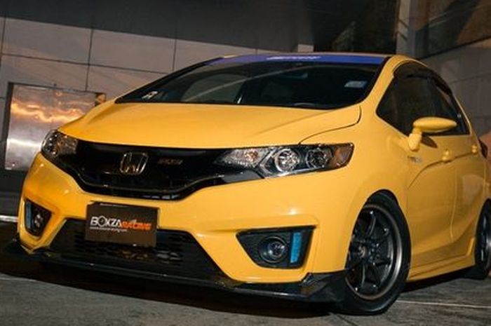 Modifikasi Honda Jazz ganti muka Honda Fit Jepang