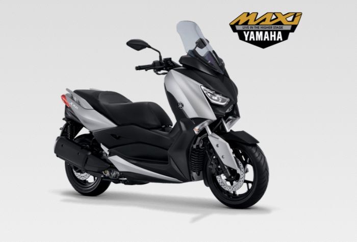 Yamaha XMAX warna Matte Silver