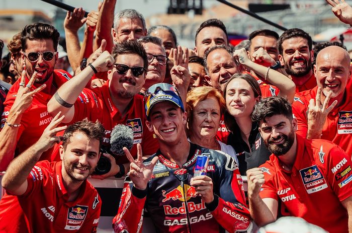 Pedro Acosta memuji Marc Marquez yang menang MotoGP Aragon 2024