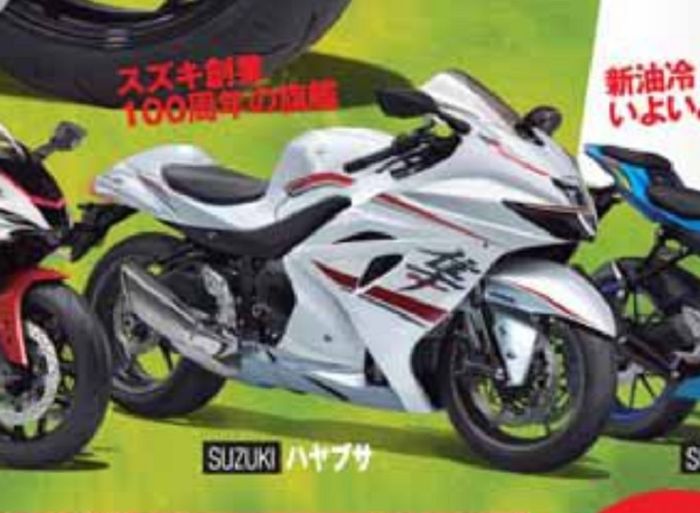 Renderan sosok pengganti Suzuki Hayabusa
