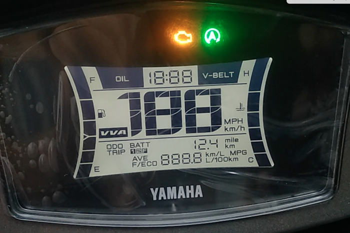 Kode error Yamaha NMAX lawas.