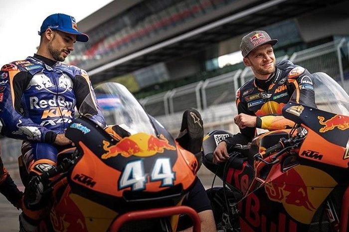 Miguel Oliveira merasa senang bisa kembali jadi rekan satu tim Brad Binder di tim Red Bull KTM pada MotoGP 2021