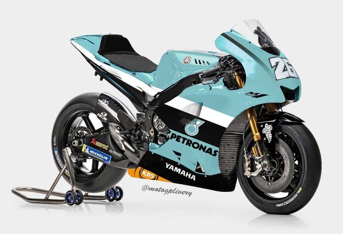 Livery Petronas Yamaha Dani Pedrosa buatan netizen