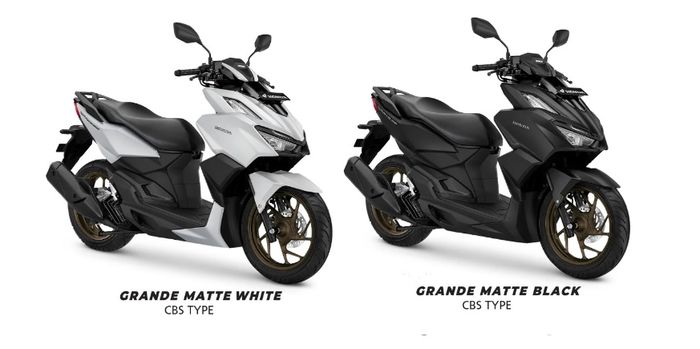 Pilihan warna Vario 160 CBS Grande