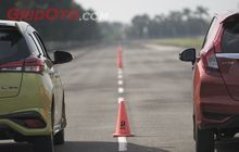 Video Drag Race Honda Jazz VS Toyota Yaris 