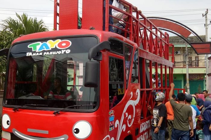 Bus Tayo yang ada di Sukoharjo