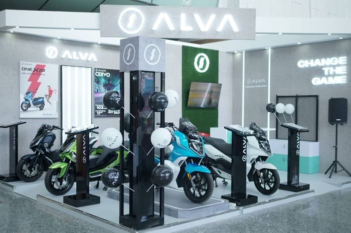 Booth Alva di IIMS Surabaya 2024.