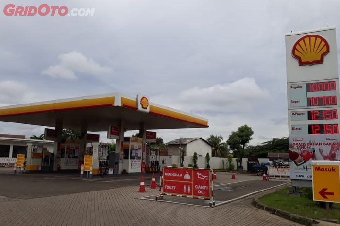 Update daftar harga tebaru SPBU Shell (26/12/2018)