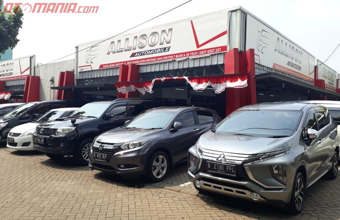 Ilustrasi showroom Allison Automobile Bintaro