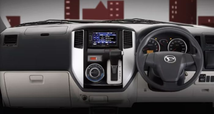 Tampilan interior Daihatsu Luxio