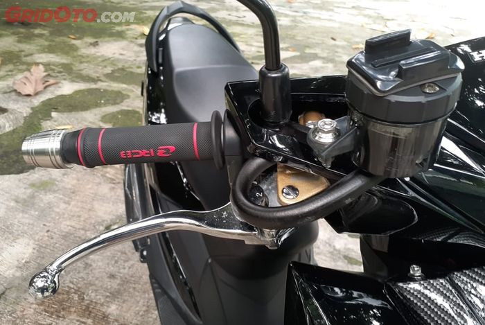 Honda BeAT 2020 pasang master rem Nissin dan tabung minyak rem Brembo Big Smoke