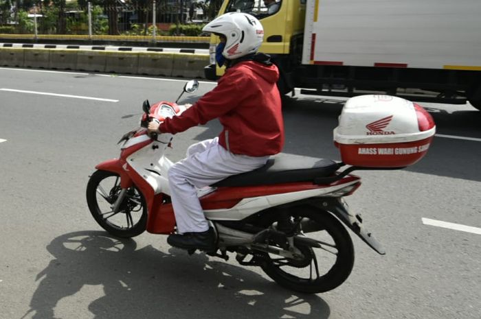 Ilustrasi layanan AHASS Home Service