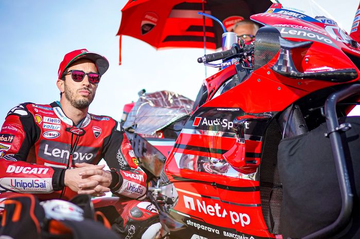 Andrea Dovizioso. Sulit bertarung dengan Suzuki