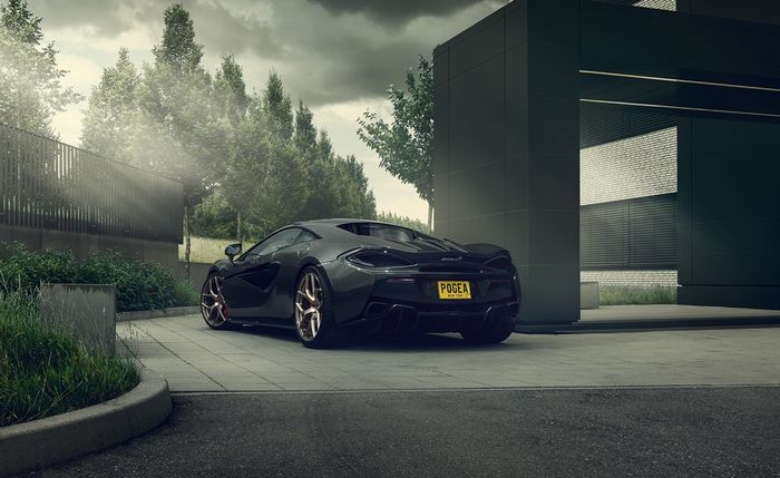 McLaren 570S Spyder sudah ganti knalpot dan remap ECU