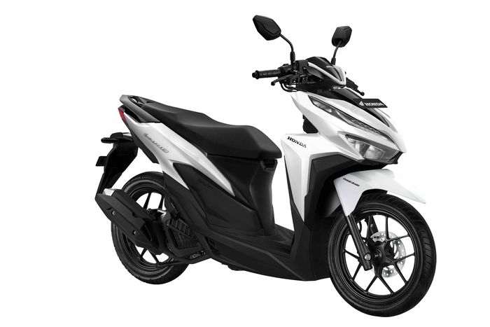 New Honda Vario 125 CBS-ISS yaitu Advance White