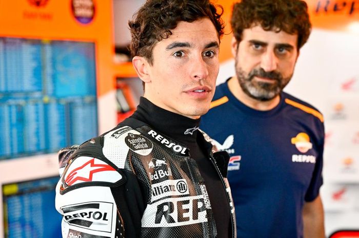 Performa RC213V sedang jeblok, Marc Marquez bantah ingin hengkang dari Honda sebelum kontrak habis di MotoGP 2024