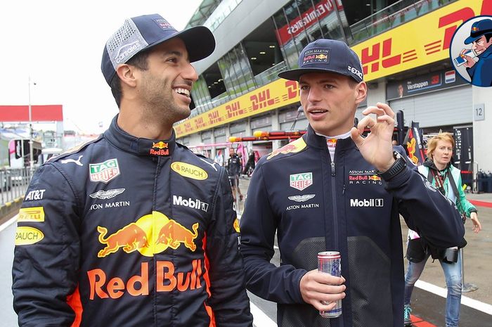 Daniel Riccirdo (kiri) dan rekan setimnya di GP F1 Austria, akankah tahun depan mereka tetap bersama?
